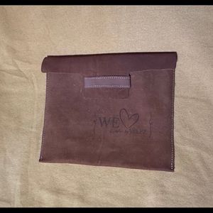 Vintage Vélez leather clutch